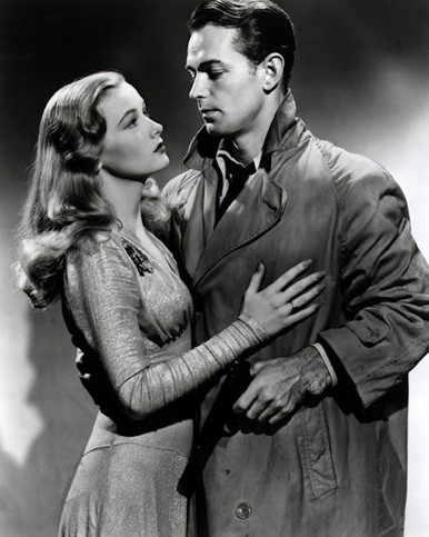 Alan Ladd & Veronica Lake in This Gun for Hire (1942) Poster and Photo