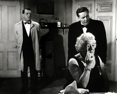 Margaret Rutherford & Charles 'Bud' Tingwell in Murder Most Foul Poster and Photo