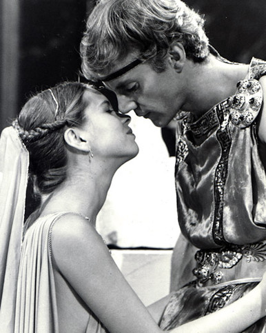 Malcolm McDowell & Teresa Ann Savoy in Caligula (1979) Poster and Photo