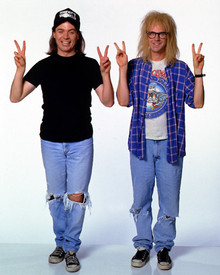 Mike Myers & Dana Carvey in Wayne's World Poster and Photo
