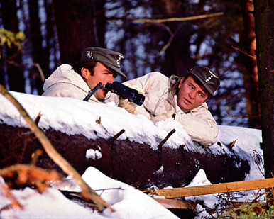 Richard Burton & Clint Eastwood in Where Eagles Dare Poster and Photo