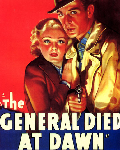 Poster in The General Died at Dawn Poster and Photo