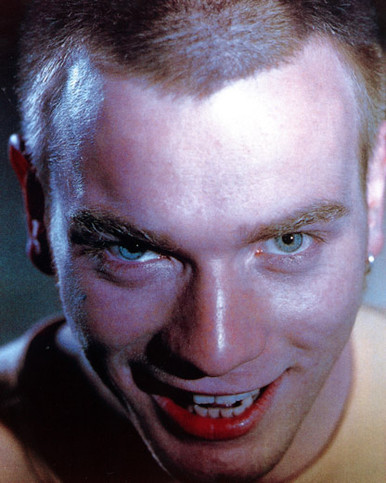 Ewan McGregor in Trainspotting Poster and Photo
