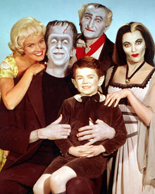 Fred Gwynne & Yvonne de Carlo in The Munsters Poster and Photo