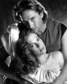 Kathleen Turner & Michael Douglas in Romancing the Stone Poster and Photo