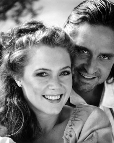 Kathleen Turner & Michael Douglas in Romancing the Stone Poster and Photo