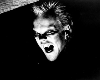 Kiefer Sutherland in The Lost Boys Poster and Photo