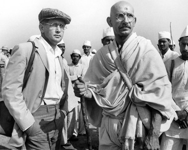 Ben Kingsley & Martin Sheen in Gandhi Poster and Photo