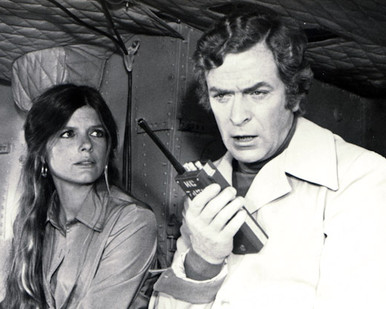 Michael Caine & Katharine Ross in The Swarm Poster and Photo