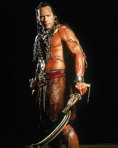 Dwayne Johnson in The Mummy Returns Poster and Photo