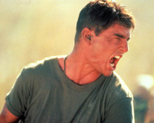 Tom Cruise in Born on the Fourth of July Poster and Photo