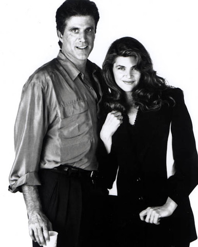 Ted Danson & Kirstie Alley in Cheers Poster and Photo