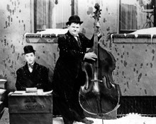 Stan Laurel & Oliver Hardy in Below Zero (Laurel & Hardy) Poster and Photo