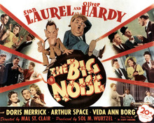 Poster & Stan Laurel in The Big Noise (Laurel & Hardy) Poster and Photo