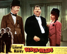 Stan Laurel & Oliver Hardy in Block-Heads (Laurel & Hardy) Poster and Photo