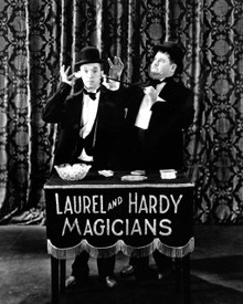 Stan Laurel & Oliver Hardy in Hollywood Revue of 1929 Poster and Photo
