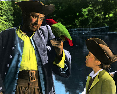 Robert Newton in Treasure Island Poster and Photo