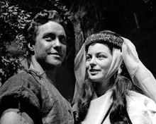 Richard Todd & Joan Rice in The Story of Robin Hood and his Merrie Men Poster and Photo