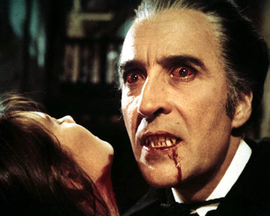 Christopher Lee in Dracula A.D. 1972 Poster and Photo