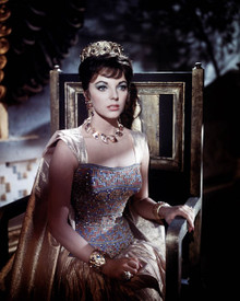 Joan Collins in Land of the Pharaohs Poster and Photo