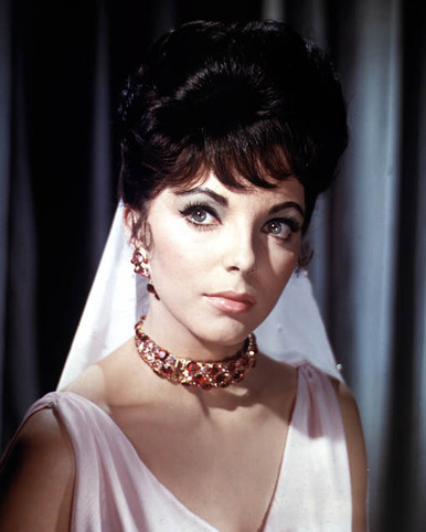 Joan Collins in Land of the Pharaohs Poster and Photo