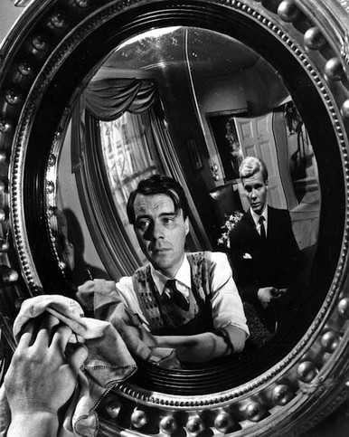 Dirk Bogarde & James Fox in The Servant (1963) Poster and Photo