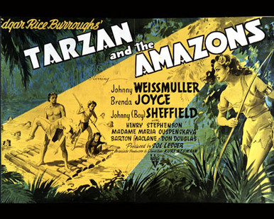 Poster in Tarzan and the Amazons Poster and Photo