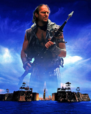 Kevin Costner in Waterworld Poster and Photo
