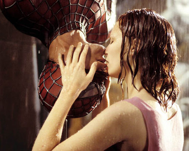 Tobey Maguire & Kirsten Dunst in Spider-Man a.k.a. Spider Man a.k.a. Spiderman Poster and Photo