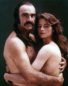 Sean Connery & Charlotte Rampling in Zardoz Poster and Photo