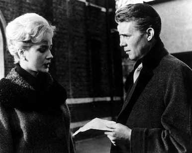 Dirk Bogarde & Sylvia Syms in Victim Poster and Photo
