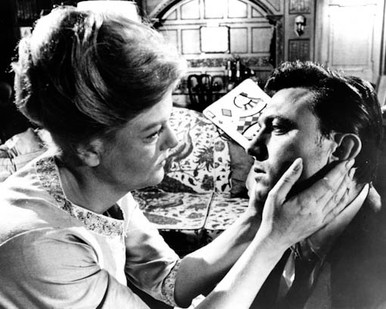 Angela Lansbury & Laurence Harvey in The Manchurian Candidate Poster and Photo