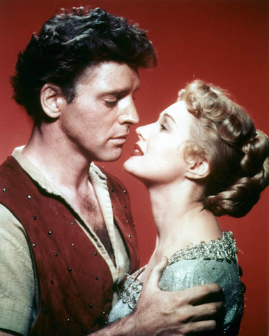 Burt Lancaster & Virginia Mayo in The Flame and the Arrow Poster and Photo