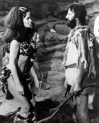 Ringo Starr & Barbara Bach in Caveman Poster and Photo