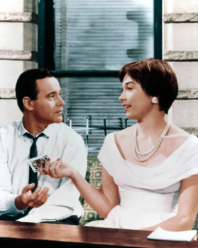 Jack Lemmon & Shirley MacLaine in The Apartment Poster and Photo