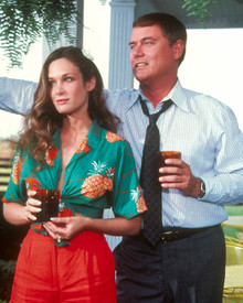 Mary Crosby & Larry Hagman in Dallas (1978-1991) Poster and Photo