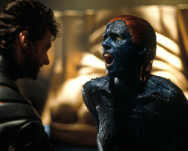 Rebecca Romijn-Stamos in X-Men Poster and Photo