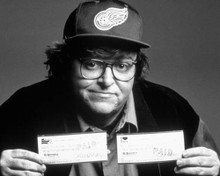 Michael Moore in The Big One Poster and Photo