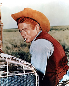 James Dean in Giant Poster and Photo