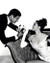Louis Jourdan & Leslie Caron in Gigi Poster and Photo