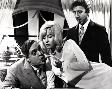 Zero Mostel & Gene Wilder in The Producers Poster and Photo