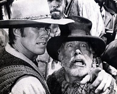 Lee Marvin & Clint Eastwood in Paint Your Wagon Poster and Photo