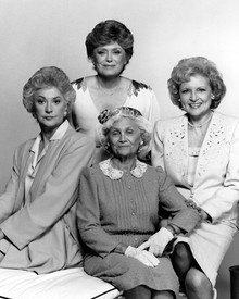 Rue McClanahan & Beatrice Arthur in The Golden Girls Poster and Photo