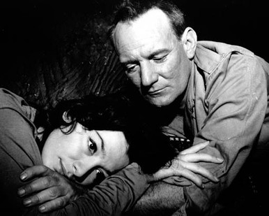 Trevor Howard & Juliette Greco in The Roots of Heaven Poster and Photo