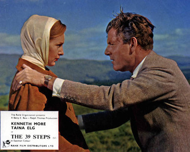 Kenneth More in The Thirty Nine Steps a.k.a. The Thirty-nine Steps a.k.a. The 39 Steps Poster and Photo