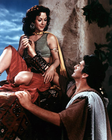 Hedy Lamarr & Victor Mature in Samson and Delilah (1949) Poster and Photo