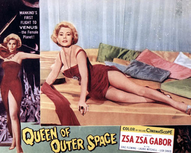 Zsa Zsa Gabor in Queen of Outer Space Poster and Photo