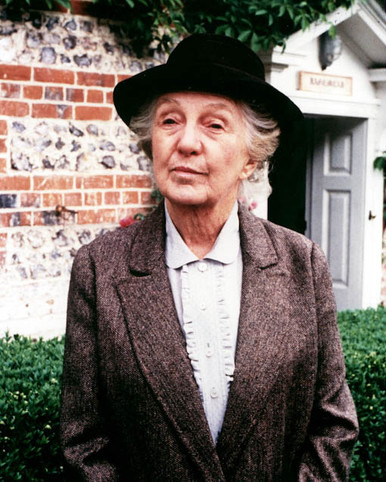 Joan Hickson in Miss Marple Poster and Photo
