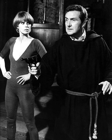 Patrick MacNee & Joanna Lumley in The New Avengers Poster and Photo