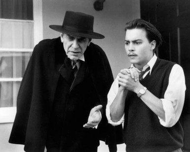 Martin Landau & Johnny Depp in Ed Wood Poster and Photo